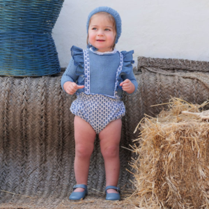 culotte volantes LOTUS BLUE